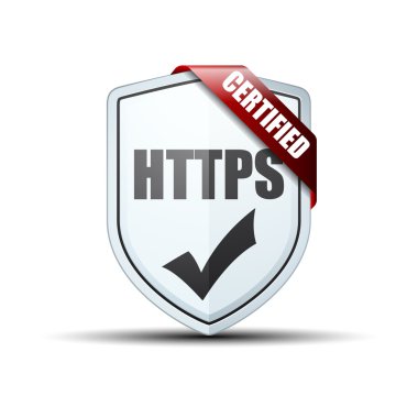 HTTPS kalkan işareti simgesi