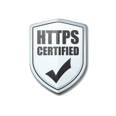 HTTPS kalkan işareti simgesi