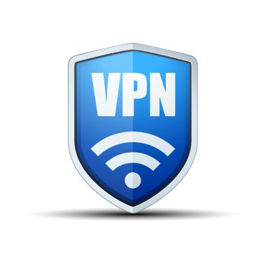 VPN güvenlik kalkan işareti