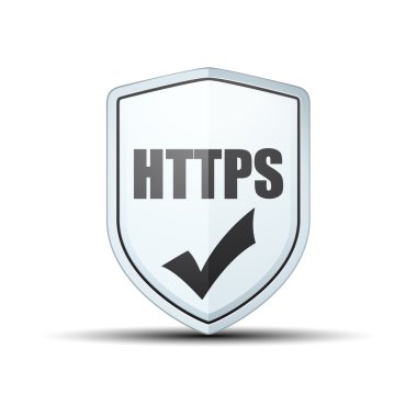 HTTPS kalkan işareti simgesi