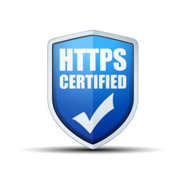 HTTPS kalkan işareti simgesi