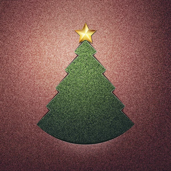 Fondo brillante árbol de Navidad — Archivo Imágenes Vectoriales