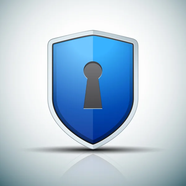 Firma Secure Shield — Vector de stock