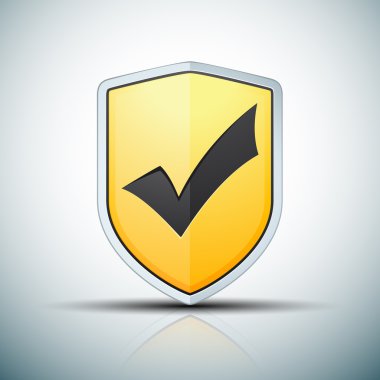 Onay işareti kalkan işareti