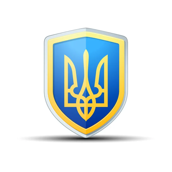 Ukraina znak — Wektor stockowy