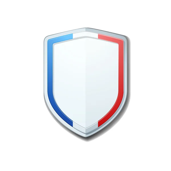 Frankrijk Shield teken — Stockvector