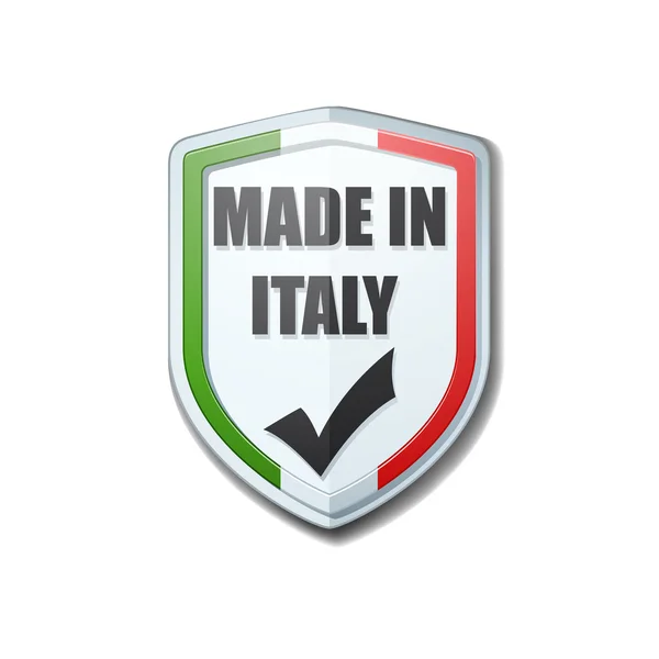 İtalya kalkan işareti yaptı — Stok Vektör