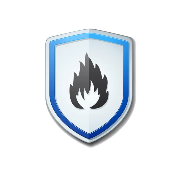 Firewall escudo sinal —  Vetores de Stock