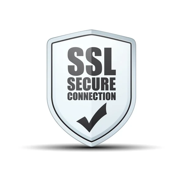 Zabezpečené připojení SSL — Stockový vektor