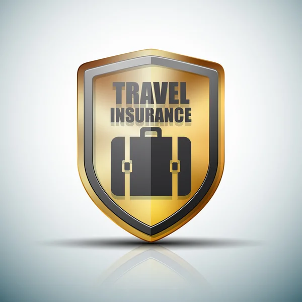 Το Travel Shield ασφαλιστική — Διανυσματικό Αρχείο