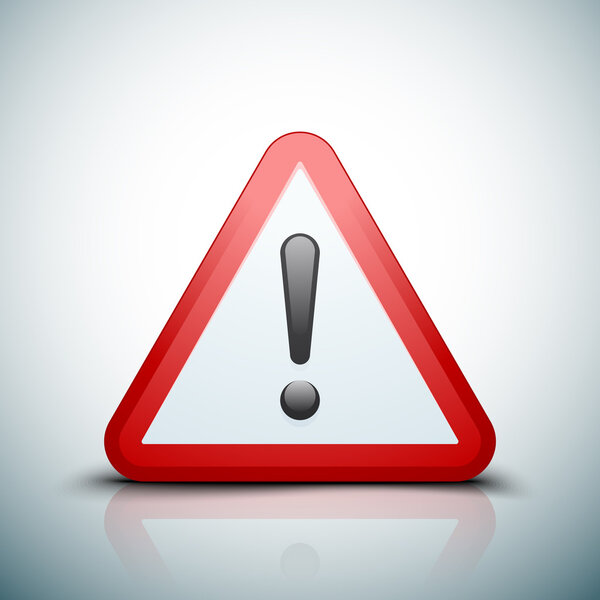 Символ опасности восклицания
