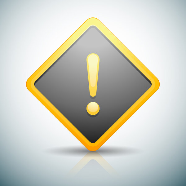 Символ опасности восклицания
