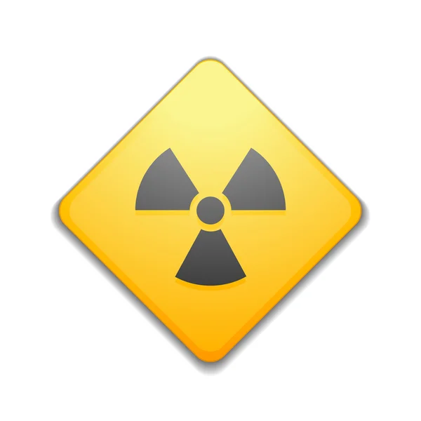 방사선 위험 기호 — 스톡 벡터