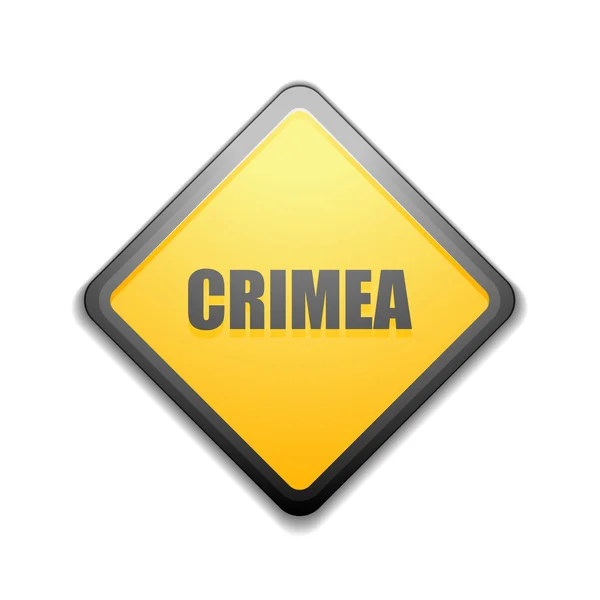 Krim Hazard teken — Stockvector