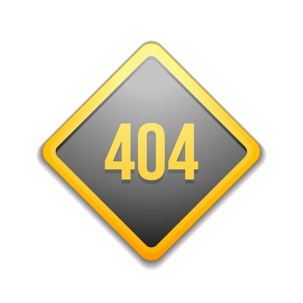 404 feltecken — Stock vektor