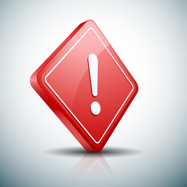 Символ опасности восклицания
