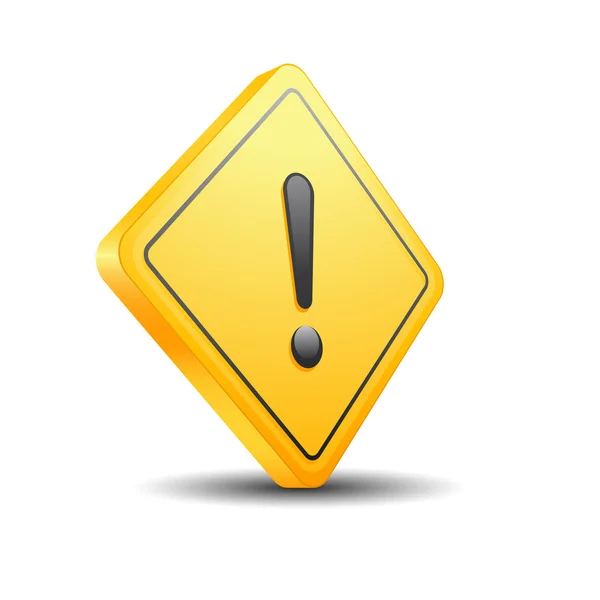 Achtung-Schild mit Ausrufezeichen — Stockvektor © Hierarch #146683849