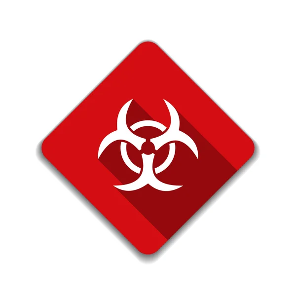 Biohazard danger sign — Stock Vector