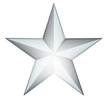 parlayan yıldız simgesi