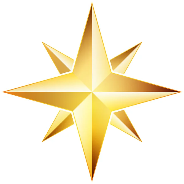 Shining star icon — Stock Vector