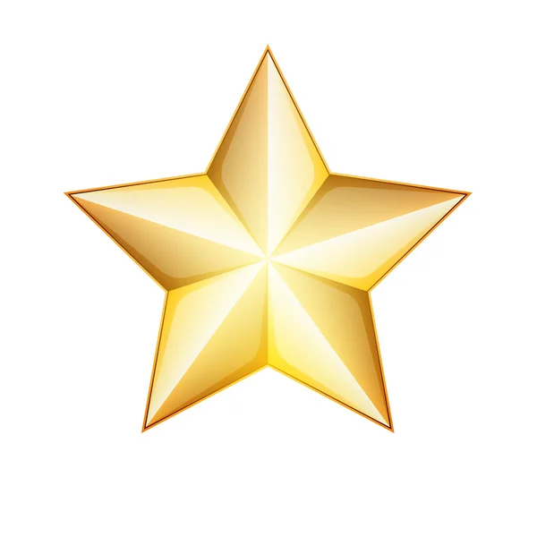 Shining star icon — Stock Vector