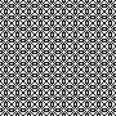 Soyut çapraz desenli logo üretken hesaplama sanatı çizimi