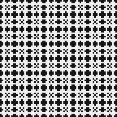 Soyut çapraz desen. Üretici noktalar logosu. Hesaplama sanatı illüstrasyonu 