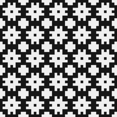 Soyut Çapraz Desenli Noktalar Logosu, üretken hesaplama sanatı çizimi   