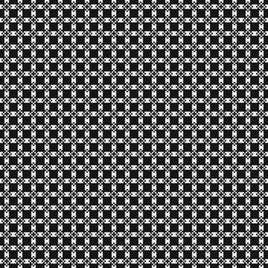 Soyut tekrarlanan çapraz desenli logo, üretken hesaplama sanatı çizimi   