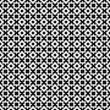 Soyut tekrarlanan çapraz desenli logo, üretken hesaplama sanatı çizimi   