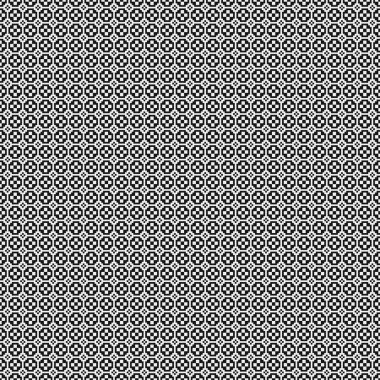 Soyut tekrarlanan çapraz desenli logo, üretken hesaplama sanatı çizimi   