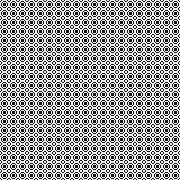 Abstrait Cross Pattern Dots Logo Illustration Générative Art Numérique — Image vectorielle