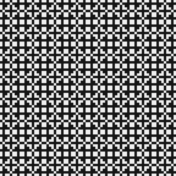 Motif Abstrait Géométrique Noir Blanc Illustration Vectorielle — Image vectorielle