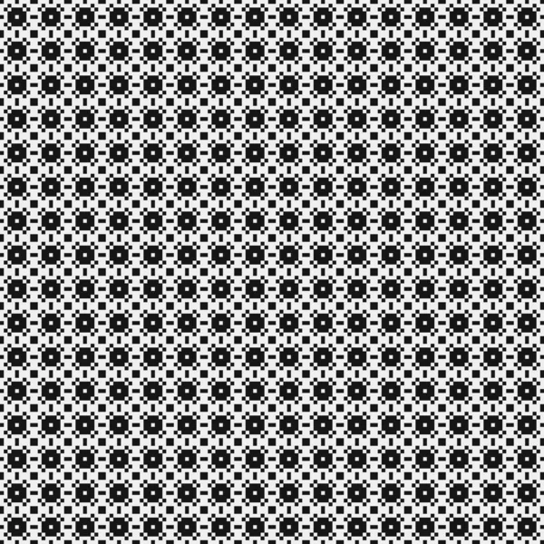 Abstrakt Cross Pattern Dots Logo Generativ Beräkningskonst Illustration — Stock vektor