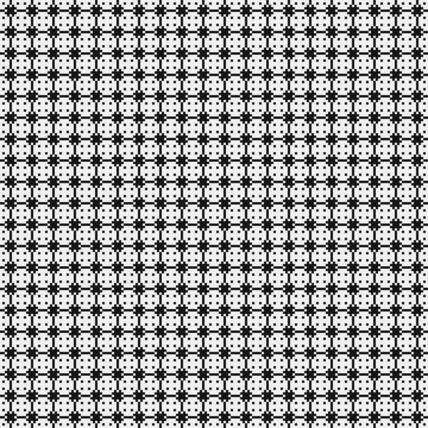 Logo Points Croisés Répétés Abstraits Illustration Art Computationnel Génératif — Image vectorielle