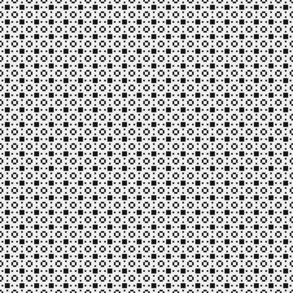 Abstrak Mengulangi Pola Silang Titik Logo Generatif Gambar Seni Komputasi - Stok Vektor