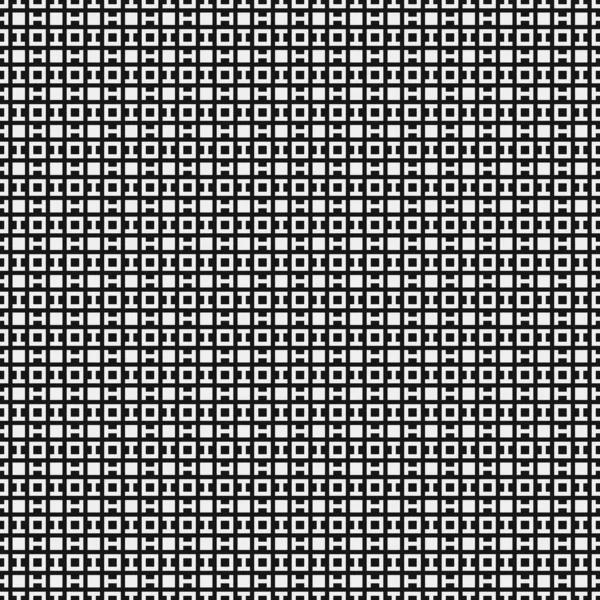 Αφηρημένο Επαναλαμβανόμενο Σύμβολο Σταυρού Μοτίβο Κουκκίδες Παραγωγική Υπολογιστική Τέχνη Εικονογράφηση — Διανυσματικό Αρχείο