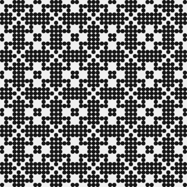 Soyut çapraz desen, üretken hesaplama sanatı çizimi 