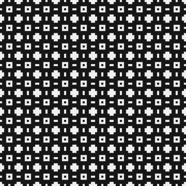 Soyut çapraz desen. Üretici noktalar logosu. Hesaplama sanatı illüstrasyonu 