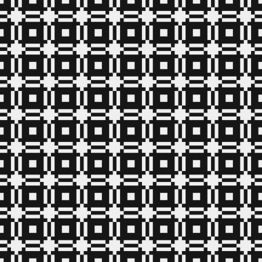 Soyut tekrarlanan çapraz desenli logo, üretken hesaplama sanatı çizimi   