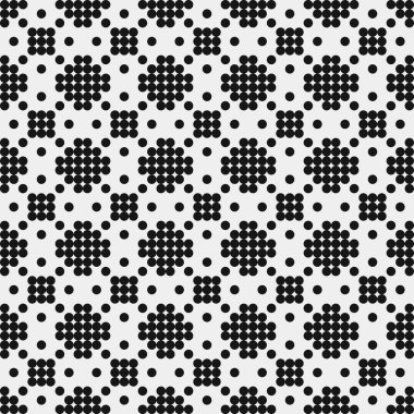 Soyut Çapraz Noktalar Şablonu, arka plan. Vektör illüstrasyonu   