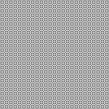 Noktalı soyut desen, üretken hesaplama sanatı çizimi 