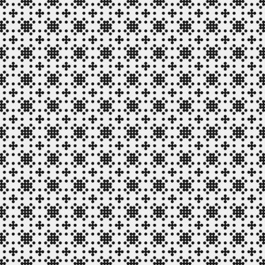 Noktalı soyut geometrik desen, üretken hesaplama sanatı çizimi 