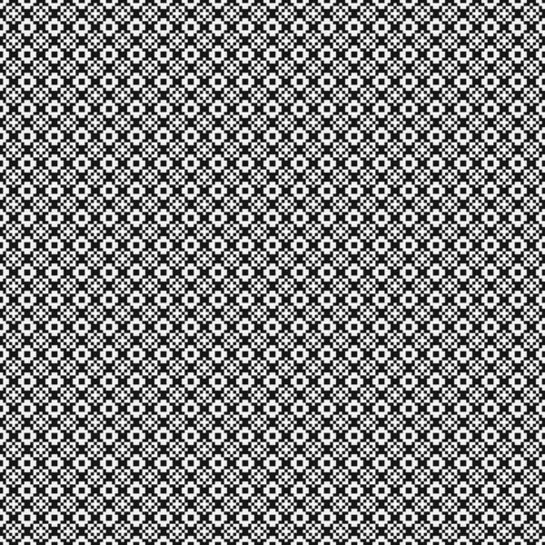 Abstrakt Cross Pattern Dots Logo Generativ Beräkningskonst Illustration — Stock vektor