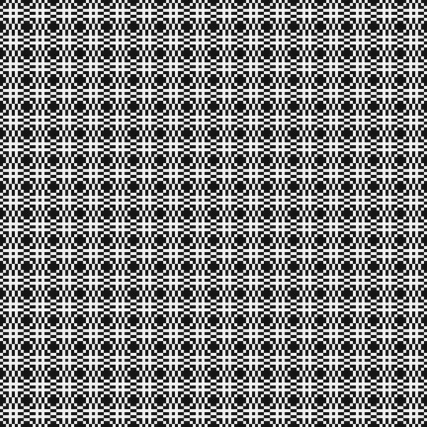 Abstrait Cross Pattern Dots Logo Illustration Générative Art Numérique — Image vectorielle