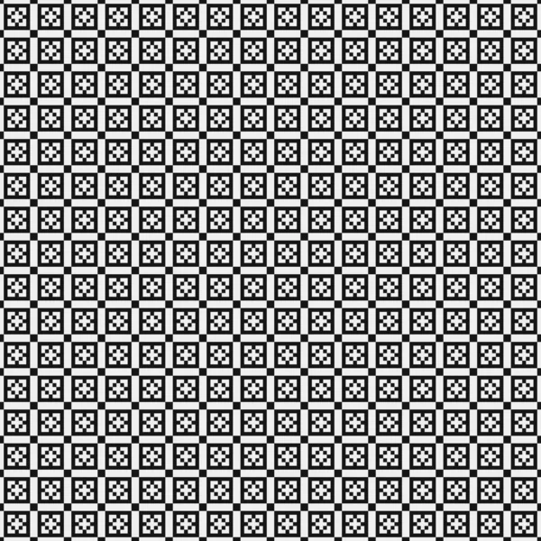 추상적 크로스 Dots Logo Generative Computative Art Illustration — 스톡 벡터