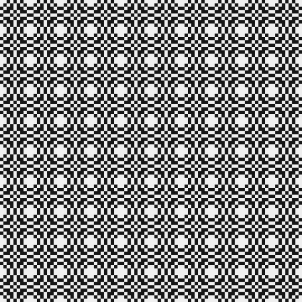 Abstract Cross Pattern Dots Logo Ilustração Arte Computacional Generativa — Vetor de Stock