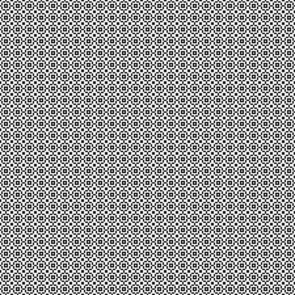 Fekete Fehér Kereszt Minta Pontokkal Logó Generatív Számítógépes Művészeti Illusztráció — Stock Vector