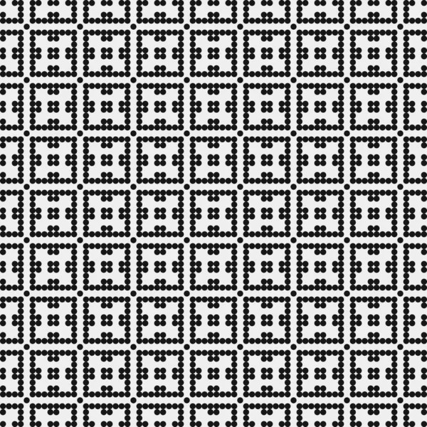 Abstrakte Geometrische Schwarz Weiß Nahtlose Formen Hintergrund Vektorillustration — Stockvektor