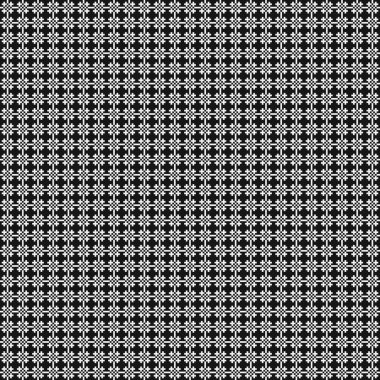 Soyut tekrarlanan çapraz desenli logo, üretken hesaplama sanatı çizimi   